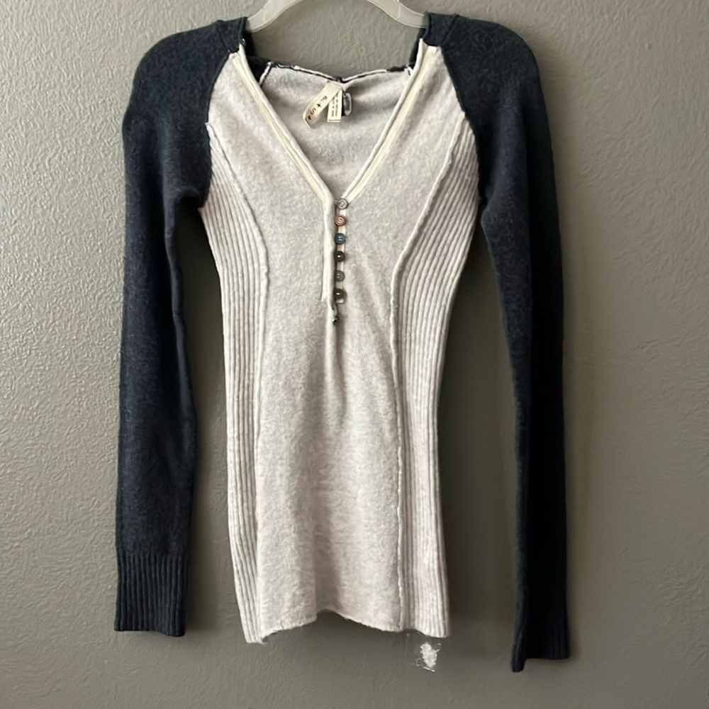 Free People hooded sweater